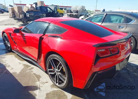 2015 Chevrolet Corvette Stingray Z51 из США, поврежденный, VIN 1G1YM2D75F5116955